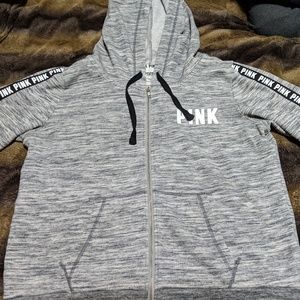VS Pink Light Gray Jacket